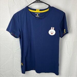BeiBeitak Bunny Navy Stretch Blend Tshirt Men/S Youth/L